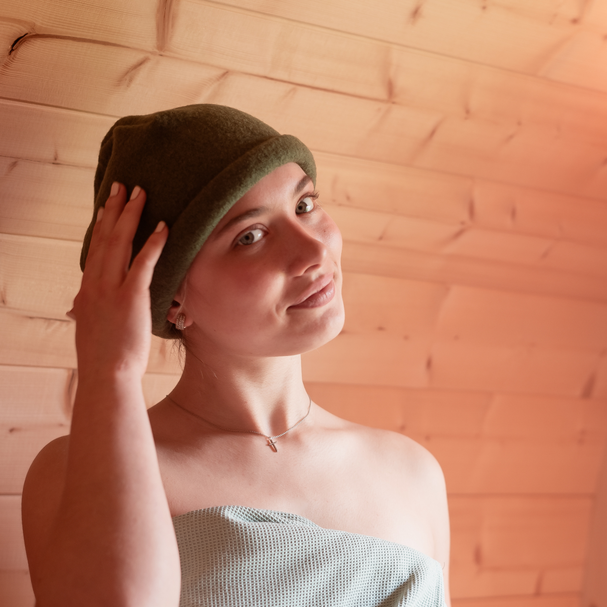 Dein magischer Sauna-Hut: Entdecke die Vorteile der Saunamütze